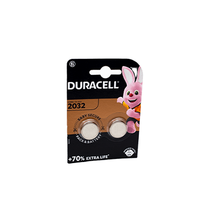 Duracell Lithium- CR2032 Lithium 3V/210mAh Blister (2)